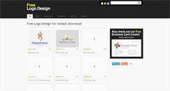 Desktop Screenshot of free-logodesign.com