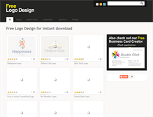 Tablet Screenshot of free-logodesign.com